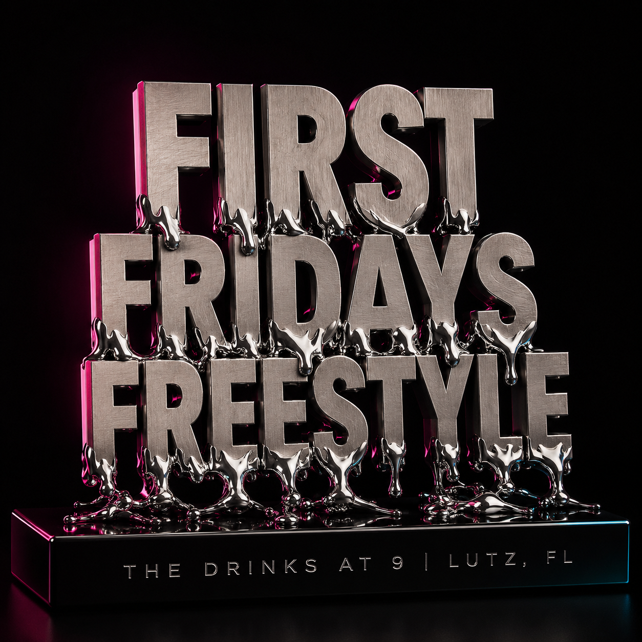 First Fridays Freestyle in Lutz event artwork