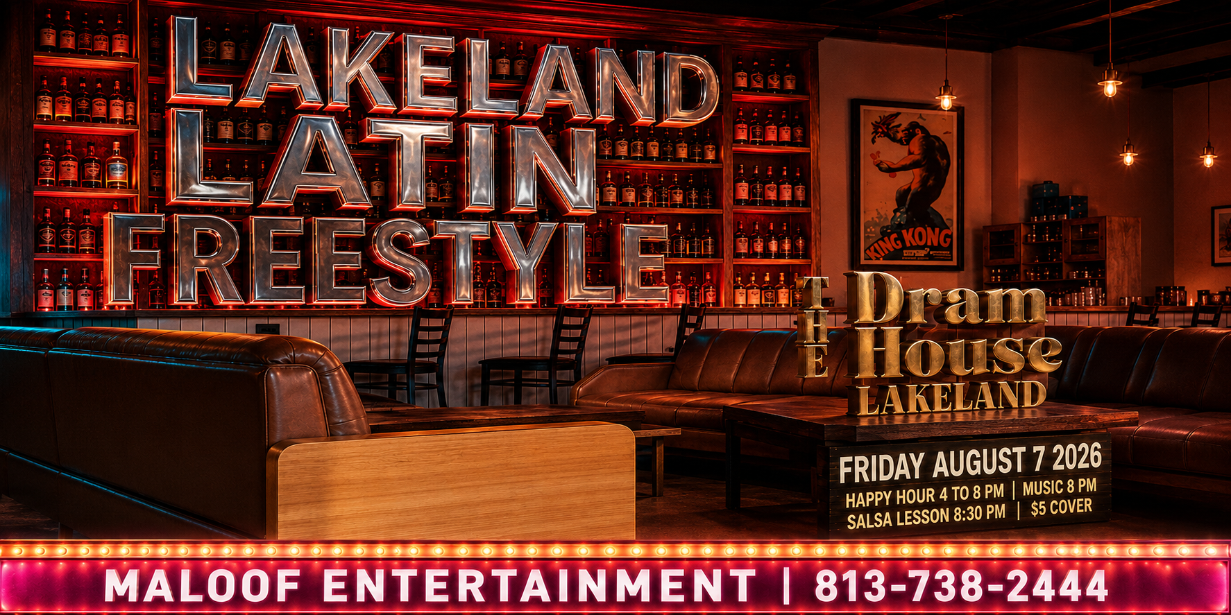 First Fridays Latin Freestyle in Lakeland event artwork