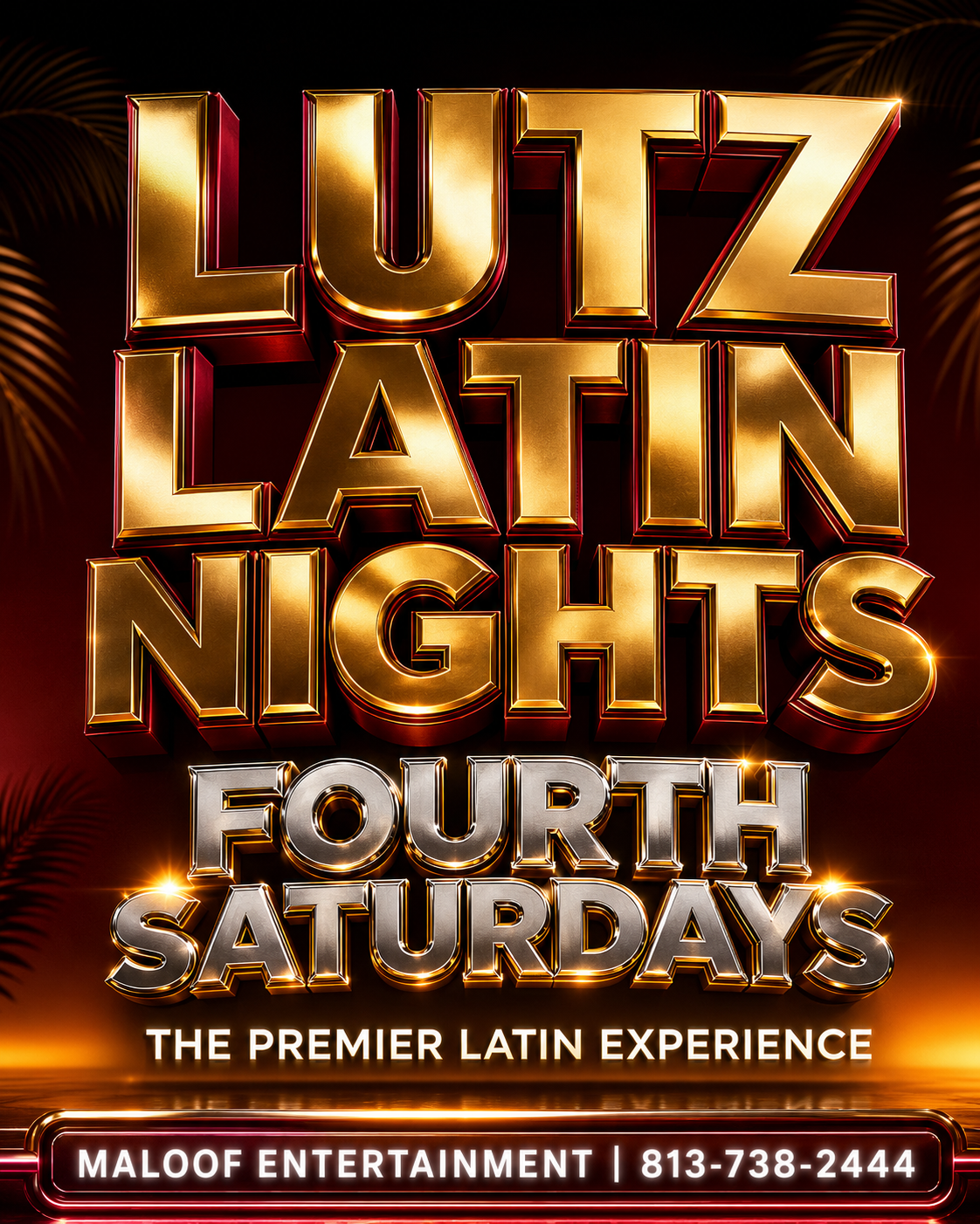 Lutz Latin Nights event artwork